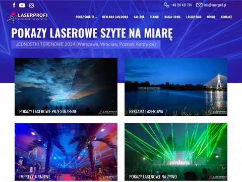 Laserprofi.pl - pokazy laserowe