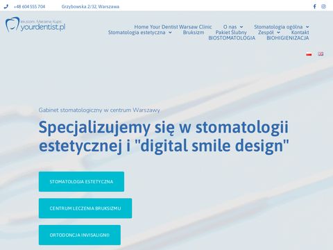 Yourdentist.pl stomatolog Warszawa