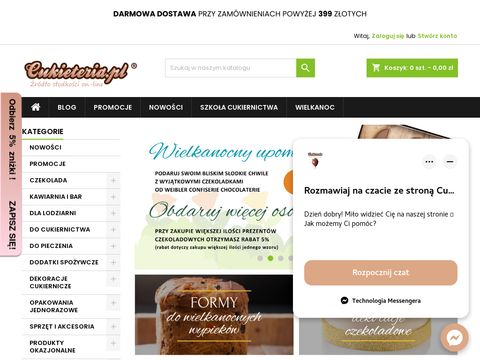 Cukieteria.pl sprzedaż hurtowa czekolady