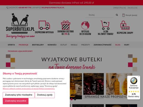 Superbutelki.pl - akcesoria do alkoholu