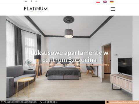Aparthotel Platinum - apartamenty w Szczecinie