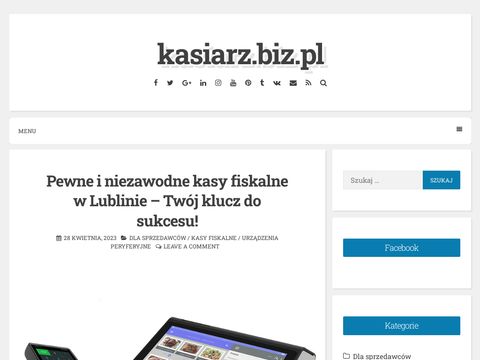 Kasiarz.biz.pl - blog poświęcony kasom fiskalnym