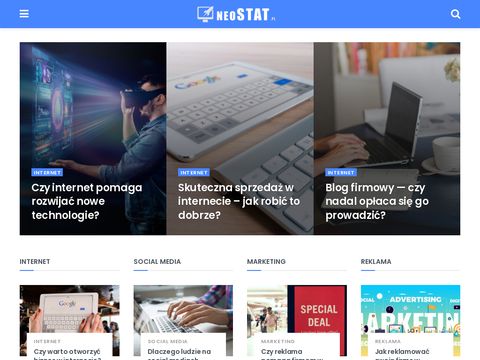 Neostat.pl - blog o internecie i reklamie