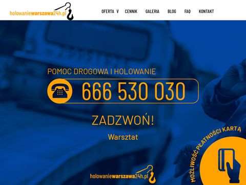 Holowaniewarszawa24h.pl - pomoc drogowa