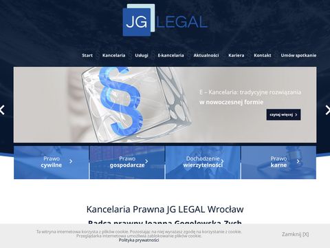 JGLegal.pl - kancelaria prawna Wrocław