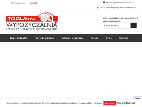Wypozyczalnia-toolserwis.pl - narzędzia Radomsko