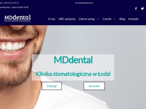 Mddental stomatologia estetyczna Łódź