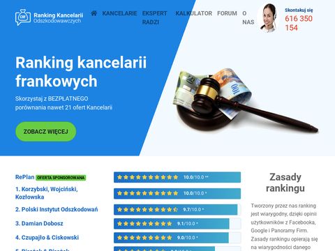 Rankingkancelariiodszkodowawczych.com.pl