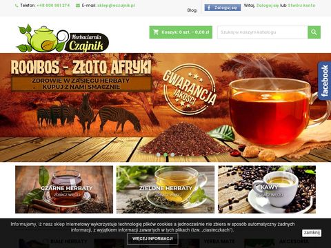Eczajnik.pl - sklep internetowy z kawą i herbatą