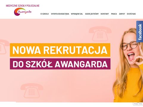 Awangarda.edu.pl - kosmetologia studia