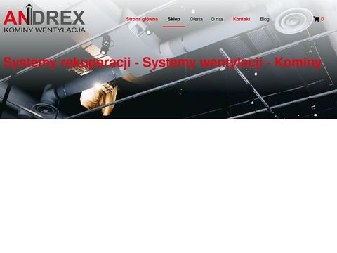 Andrex - wkłady kominowe, klimatyzacja, wentylacje