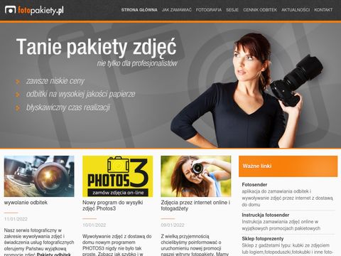 Fotopakiety.pl pakiety zdjęć cyfrowych