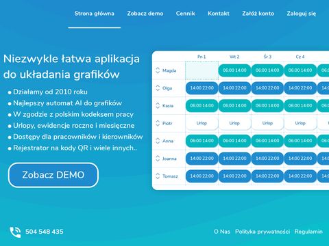 Grafikionline.pl pracy przez internet