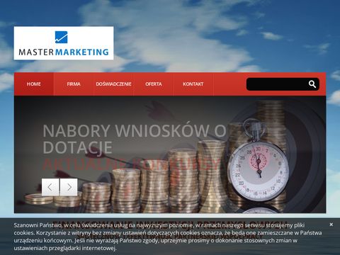 Master-marketing.pl dotacje inwestycyjne i kredyty