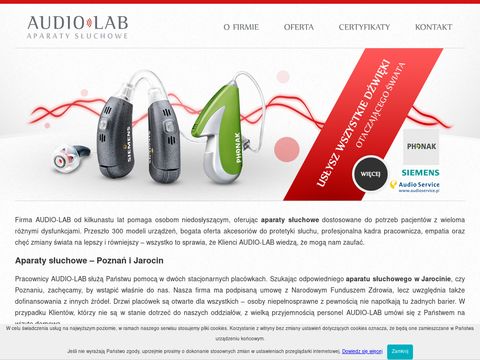 AudioLab aparaty słuchowe Poznań