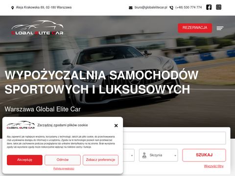 Globalelitecar.pl - wypożyczalnia aut luksusowych