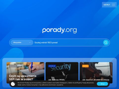 Porady.org - portal o technologi