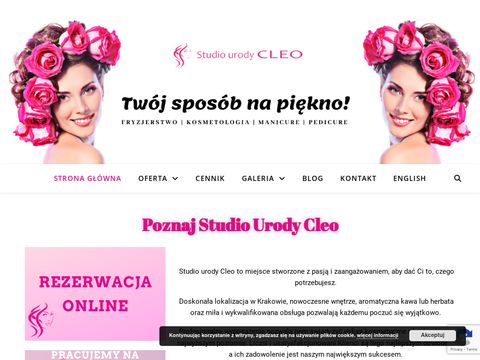 Studio Urody Cleo - salon kosmetyczno-fryzjerski