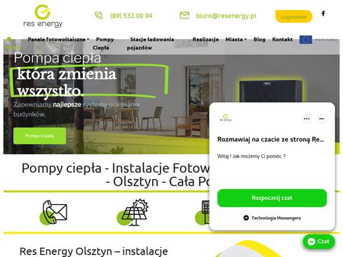 Resenergy.pl pompy ciepła