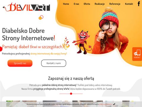 Devilart.pl - strony internetowe