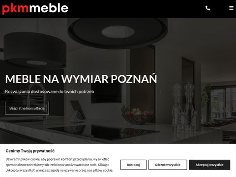 PKM Meble - idealne meble na wymiar Poznań