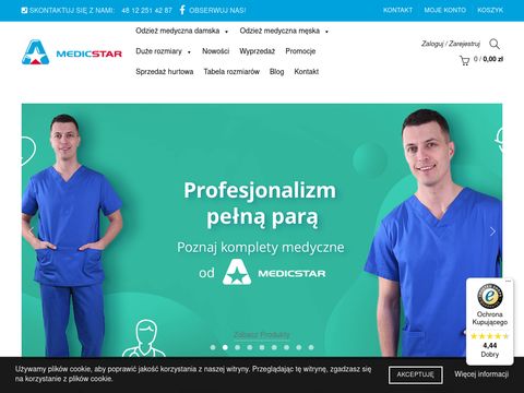 Medicstar.pl - fartuchy dla lekarzy