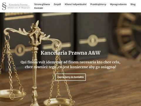 Kancelariaprawna-aw.pl - tani adwokat Warszawa