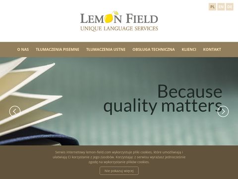 Lemon-field - biuro tłumaczeń w Warszawie