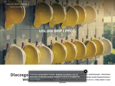 Bhpippoz.com.pl usługi BHP Warszawa, PPOŻ