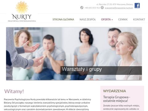 Pracownia-nurty.pl - terapia par, małżeńska