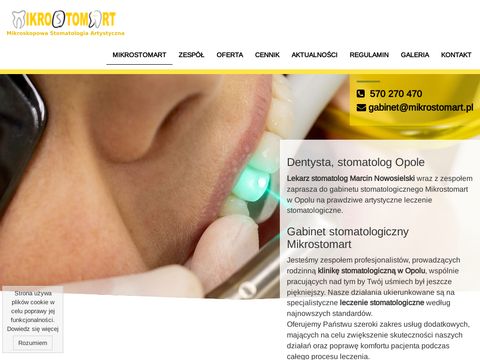Mikrostomart.pl gabinet stomatologiczny Opole