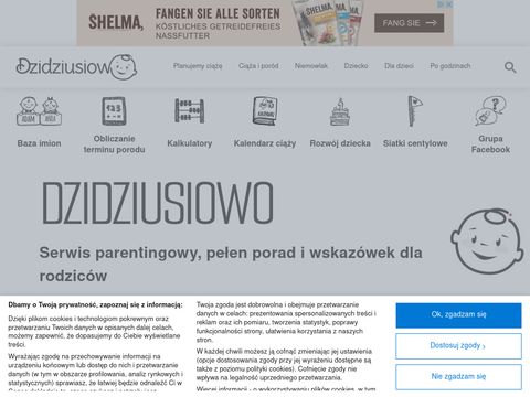 Dzidziusiowo.pl - serwis dla rodziców