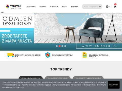 TokTik.pl - fototapety online