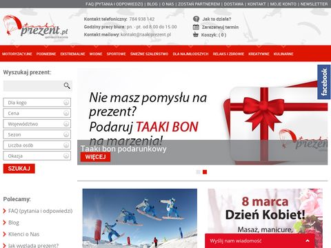 TaakiPrezent.pl - spełniamy marzenia