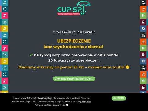 CUPomat.pl - ubezpieczenia online