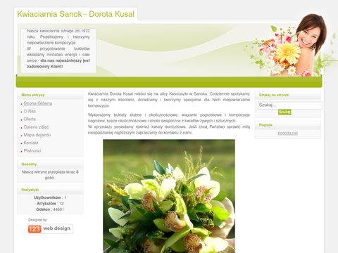 Kwiaciarnia-sanok.pl kosze okolicznościowe