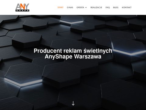 AnyShape reklama wizualna - producent Warszawa