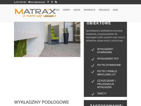 Matrax - wykładziny pcv