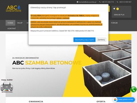 Abcszamba.pl betonowe producent sprawdź nas