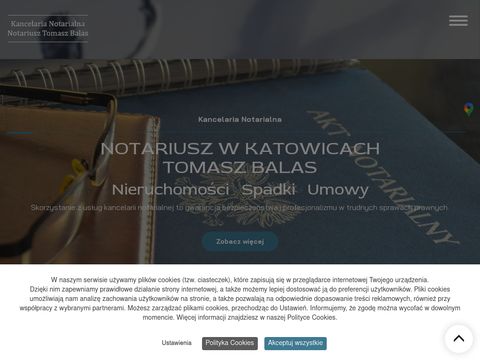 T. Balas akt notarialny Katowice