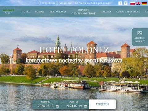 Hotel Polonez przyjęcia okolicznościowe Kraków