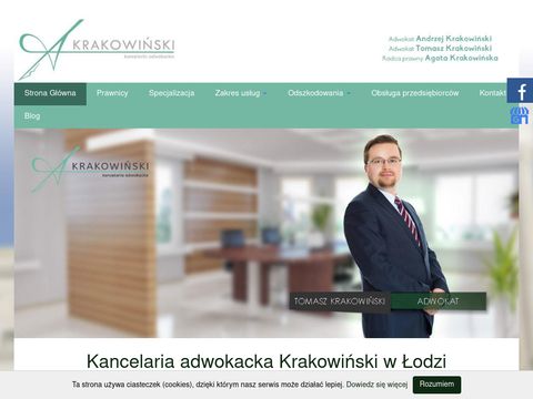 Krakowinski.pl odszkodowania Łódź