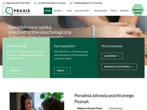Poradniapraxis.pl - psychiatra Poznań
