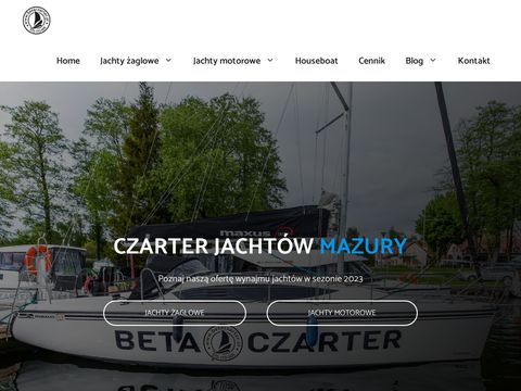 Betaczarter.pl jachtów motorowych na Mazurach