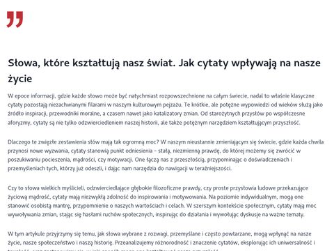 Cytaty.waw.pl