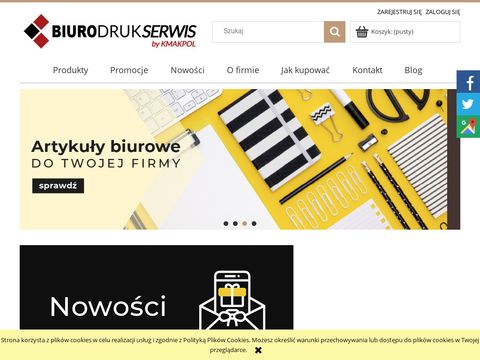 Biurodrukserwis.com.pl - tusze do drukarek Kraków