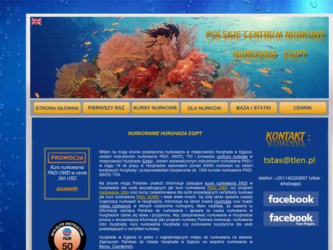 Rafakoralowa.com nurkowanie Hurghada Egipt