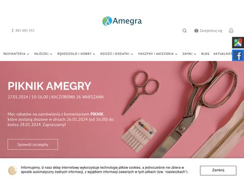 Amegra.pl - zestawy włóczek
