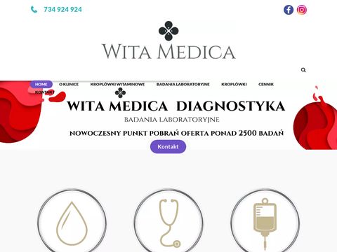 Wita Medica Wrocław - kroplówka witaminowa