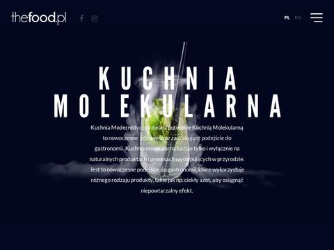 Thefood.pl - pokazy molekularne